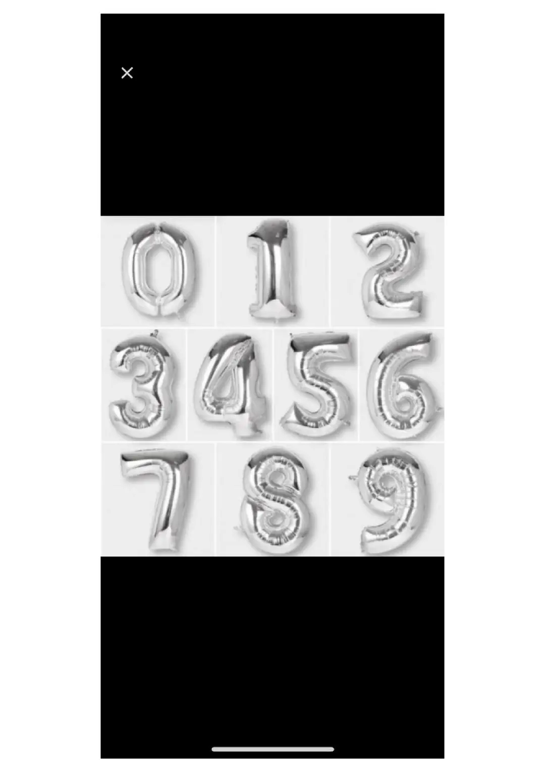 Helium silver letter